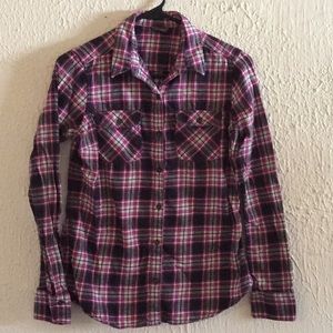 Pink pattern flannel